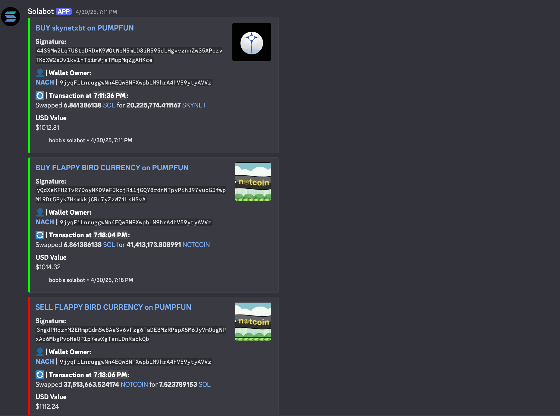 Solana Wallet Tracker 1